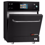 Speedofen - 3,5 kW - Schwarz - inkl. Pizzablech, Korb, Antihaft-Blech | 80% schnelleres Garen