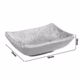 (24 pcs) Dipping Pot - ELEMENT - Melamine - 30ml - 90x70mm - Grey