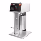 Máquina de enchidos elétrica PROFISSIONAL - 20L - 180W - aço inoxidável - com pedal - com kit de churros - incl. 4 funis para enchidos - incl. 3 bicos para churros