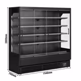 Estante refrigerada - 1940 mm - 893 litros - com iluminação LED e 4 prateleiras