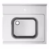 Pass Through Dishwasher Inlet Table - 800mm - Mounted right - with 1 bowl - for DSHI1080WD