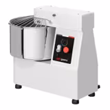 Impastatrice a spirale professionale - 42L / 38kg - 1 velocità - testa fissa - con timer - 400V trifase - per impasti ad alta idratazione