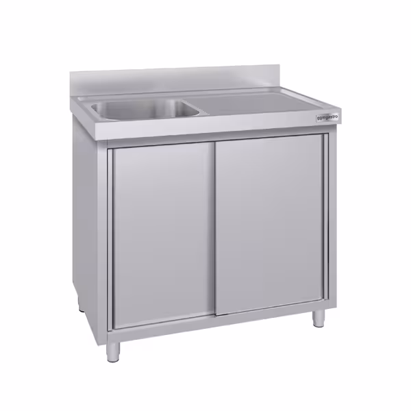 Spülschrank ECO - 1000x700mm - mit 1 Becken links