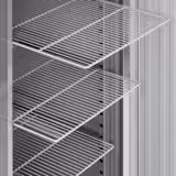 Tiefkühlschrank Edelstahl ECO - 1800 Liter - mit 3 Edelstahltüren - Innenseite der Tür aus Kunststoff