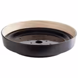 (6 db) Tál - FRIDA - melamin - szögletes - 255x255 mm - 2 részes, csepegtető betéttel, halmozható