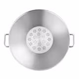 French Fries Colander – Ø41 cm - stainless steel - side handles - removable bowl