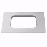 Moldura de selagem - Alumínio - 210x300x10mm - compatível com SGOM3