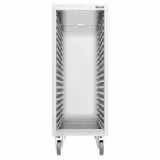 عربة صواني ترولي ستانلس ستيل - لـ 18 صينية 400x280mm - بعجلات هادئة