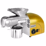 Commercial Electric Seed & Nut Oil Press – 5-8 kg/hr - 1.8 kW - Hot & Cold Press - Gold - 230V