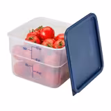 (6 stuks) CAMBRO | CAMSQUARES® - Container - 11.4 liter - Transparant