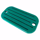 Support à couteaux pour armoire de stérilisation UV - Vert - compatible GN 1/4 - 240x135mm - H:20mm