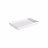 (6 db) Tálca ASIA PLUS - Melamin - GN 1/4 - Magasság: 30 mm - fehér - 265x162 mm