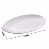 (6 pezzi) WMF | BALANCE - Coppia di piatti - ovale - 290x190mm