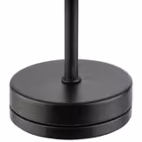 (4 pz) Lampada da tavolo LED ricaricabile - MERLE MICRO - dimmerabile a 3 livelli - IP54 - per interno/esterno - Ø80mm - Nero