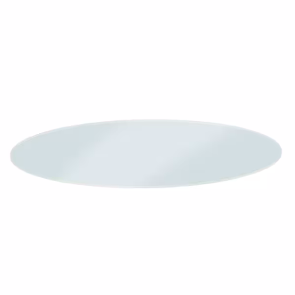 Glass shelf - round - incl. 3 mounting brackets - for Panoramic display cabinet PVNR100R
