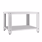 Postolje - 1320x750x870 mm - nehrđajući čelik | 1 polica - za pizza pećnice - kompatibilno s POE630N i POE6630N