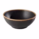 (6 uds) Bol redondo - CROCKER - Melamina - 1,45L - Ø210mm - Marrón/Terracota