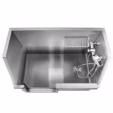 Dog Bath - with Steps, Taps and Mixers & anti-slip mat