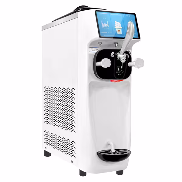 Softijsmachine - 16 liter/uur - 1,15 kW - met beeldscherm