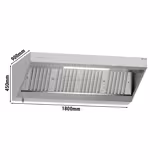 Wandhaube mit Motor - 1800mm - mit Regler, Filter & Lampe