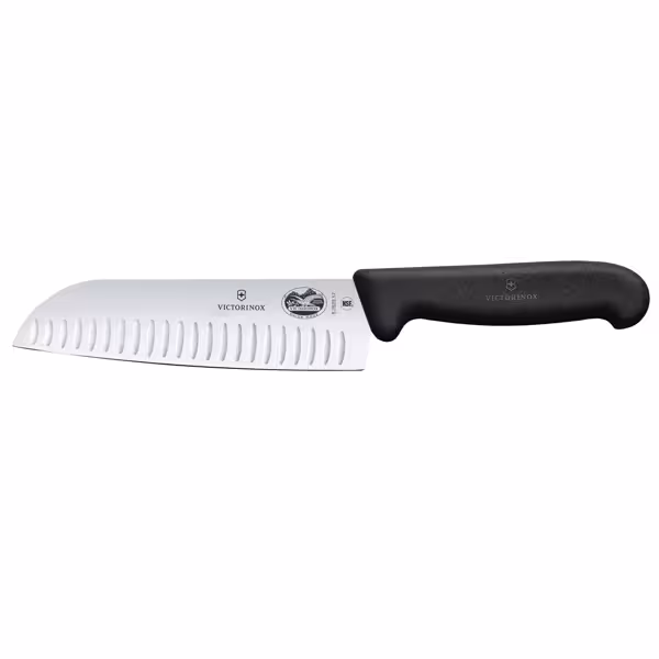 VICTORINOX | FIBROX - Santokumes met kuiltjes - Lemmet: 170mm