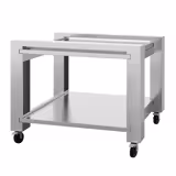 Base Frame for Pizza Oven - 1112x783x835mm - Stainless Steel - with Wheels - for POP434ED