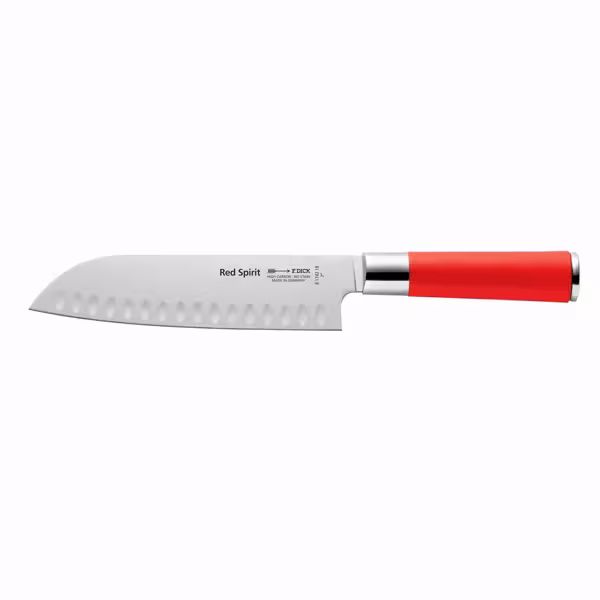F. DICK | Red Spirit - Santokumes - met kuiltjes - Lemmet: 180mm