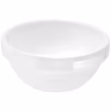 (6 pièces) Coupelles à sauce - CASUAL MINI - Melamine - 20 ml - Ø 60 mm - Blanc