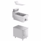 Aparat de menținut cartofii la cald / încălzitor de cartofi prăjiți - 1,17 kW - 1x GN 1/2 - cu dulap - cu 1 ușă - linia 600