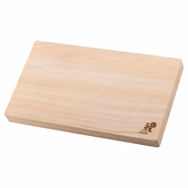 MIYABI | Tabla de cortar - Madera de Hinoki - 350x200mm - Marrón