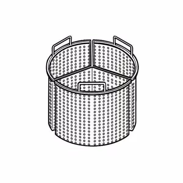 Fryer Basket - Ø560x350mm - 100L - GN 1/1 - for Boiling Pan 100L