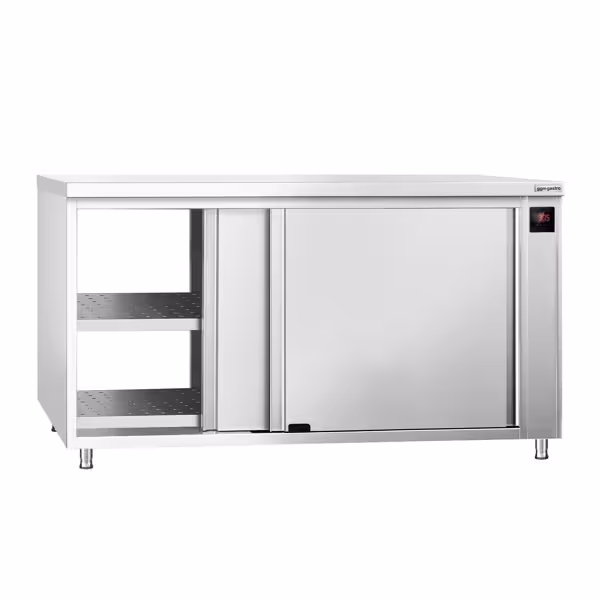 Isıtma Dolabı PREMİUM - 1800x600mm - Geçişli ve Sürgülü Kapılı - Dijital