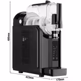 Granitore Professionale da banco - 3L - 200W - Digitale - Nero