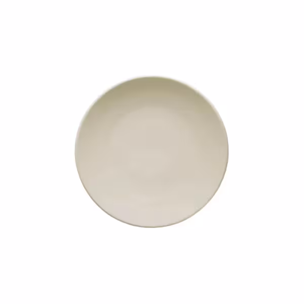 (24 uds) TEOS - Plato llano - Porcelana - Ø170mm - Crema
