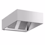 Kutu Tipi Davlumbaz - 1200mm - Alevsavar Filtreli - Aydınlatmalı