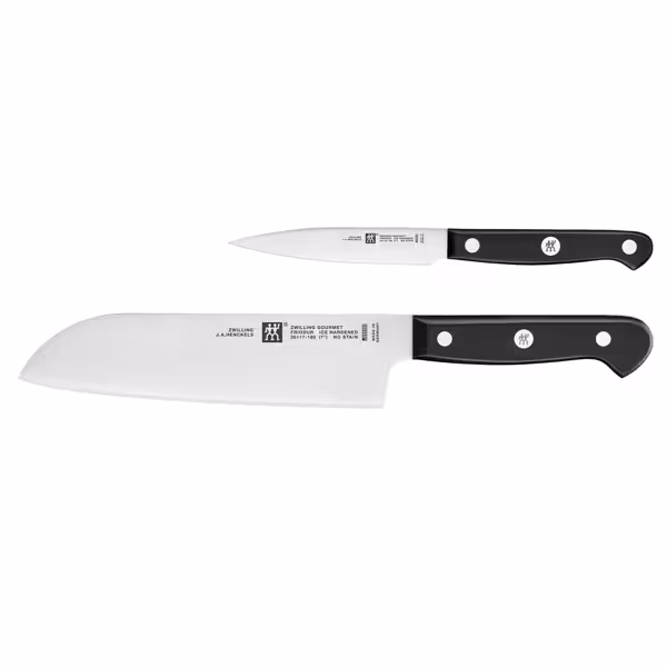 (2 pieces) ZWILLING | GOURMET Knife Set – Santoku 18 cm - Paring 10 cm