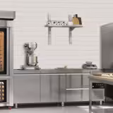 Étagère murale ECO en inox - 800 × 400 mm - avec 1 étage