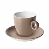 (6 st) Kaffekopp 17 cl Bart Colour Cafe - Brun - med stapelbar