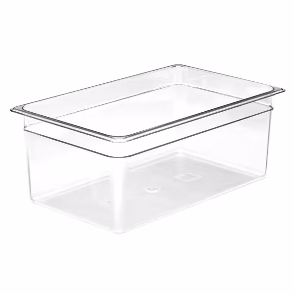 (6 Stück) CAMBRO | Camview® - Copolymer-Behälter GN 1/1 - Transparent - Höhe: 200mm - BPA-Frei