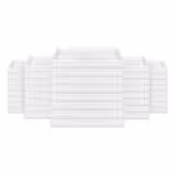 (40 ks) (40 tlg) Přepravka na těsto-set - 40 nádob - EN 600x400 - Výška: 70 mm - Polypropylen - bílá