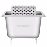 Smörhjul - rostfritt stål - GN 1/6 - Djup: 100 mm