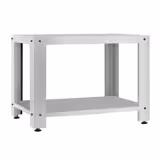 Four à pizza électrique – (briques réfractaires complètes) – 4+4 x 30 cm – manuel – avec support inclus