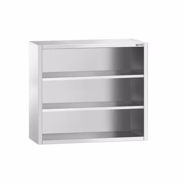 RVS wandkast PREMIUM - 1000x400x1000mm - open