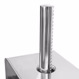 Manual Sausage Filler - Vertical & Churro Maker - 10L - Stainless Steel - incl. 4 sausage-filler & 3 churro nozzles
