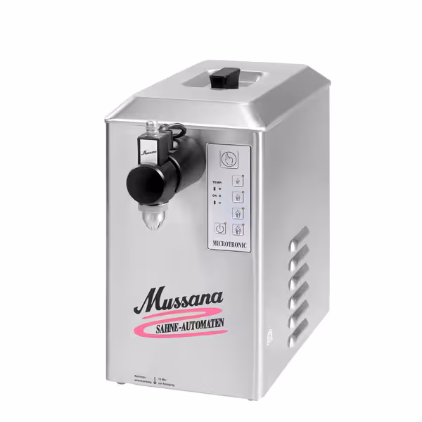 MUSSANA| Commercial PONY Cream Whipping Machine – 2 L - integrated cooling - 230 V