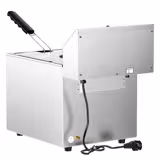 Friggitrice elettrica professionale da banco - 12L - 3,25kW - comandi meccanici - con rubinetto di scarico