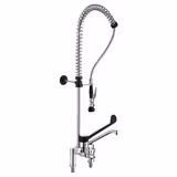 Commercial Pre-Rinse Spray Tap ECO – Two-Hole, Wall-Mounted, Single-Lever Mixer