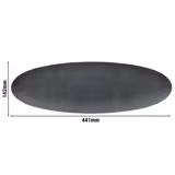 (2 pcs) SELTMANN WEIDEN | Serving Platter – Rectangular Coupe – Porcelain – 330×180 mm – Anthracite