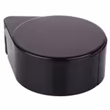 Espremedor de vidro - com esponja e 2 compartimentos - Preto