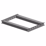 Frame pizzaoven - 1120x1080x80mm - RVS - met hitteschild en afstandhouder - geschikt voor GEP6T, GEP6T#GEP6T